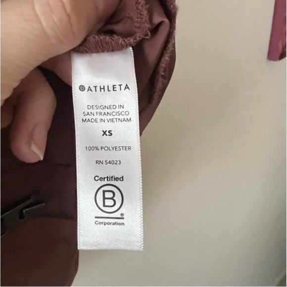 Athleta Drip Drop Longline Jacket in Hearth Rose - Picture 7 of 9